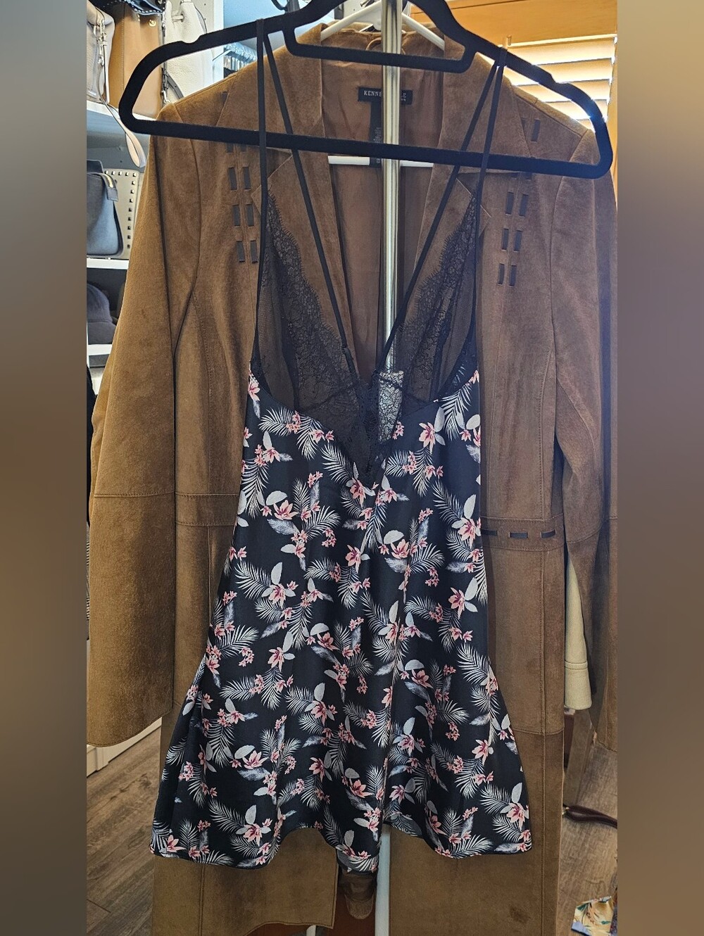 Victoria's Secret Lace/Floral Slip. Size XS.